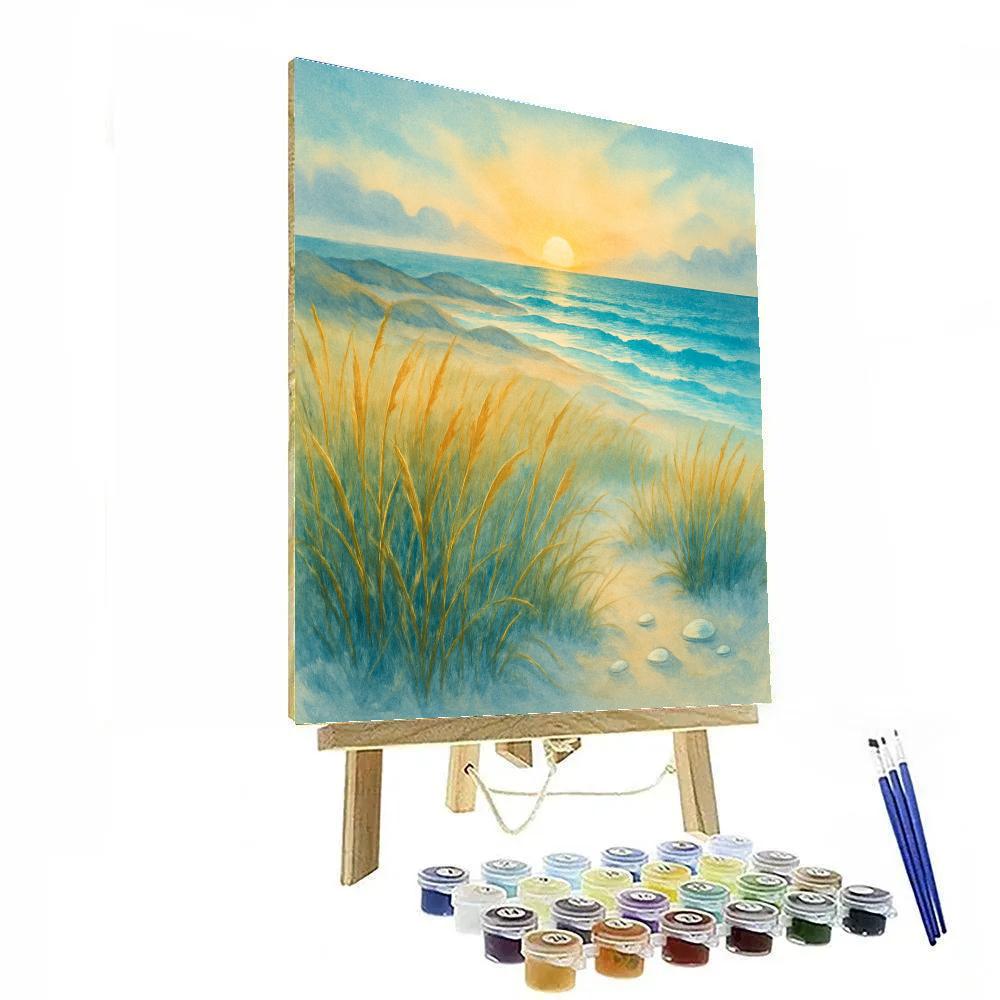 Sapphire Tidegrass Expanse DIY paint by numbers