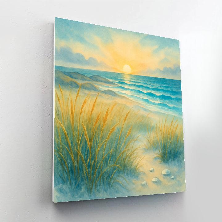 Sapphire Tidegrass Expanse DIY paint by numbers