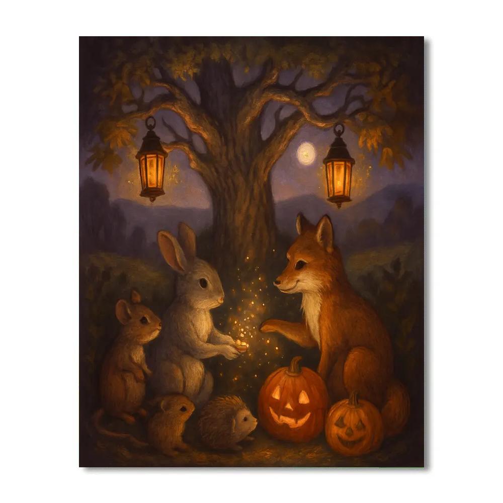 Midnight Seed Exchange paint by number