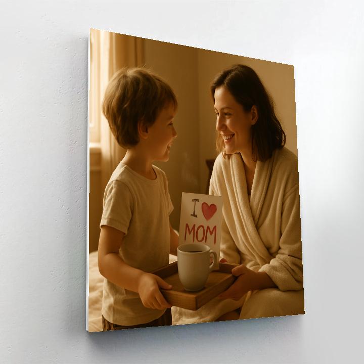 Quiet Breakfast Surprise Paint by numbers kits