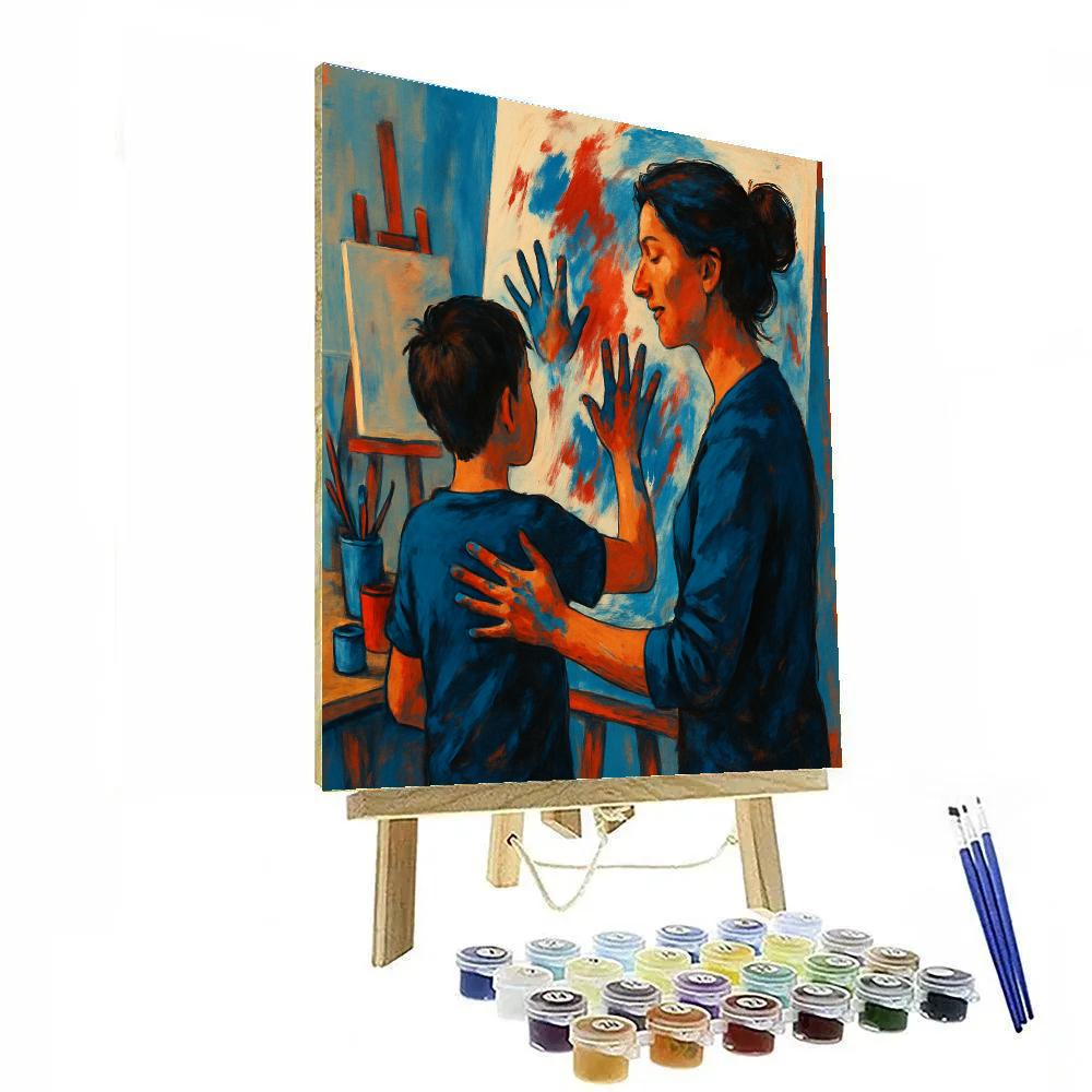 Art Studio Collaboration paint by number