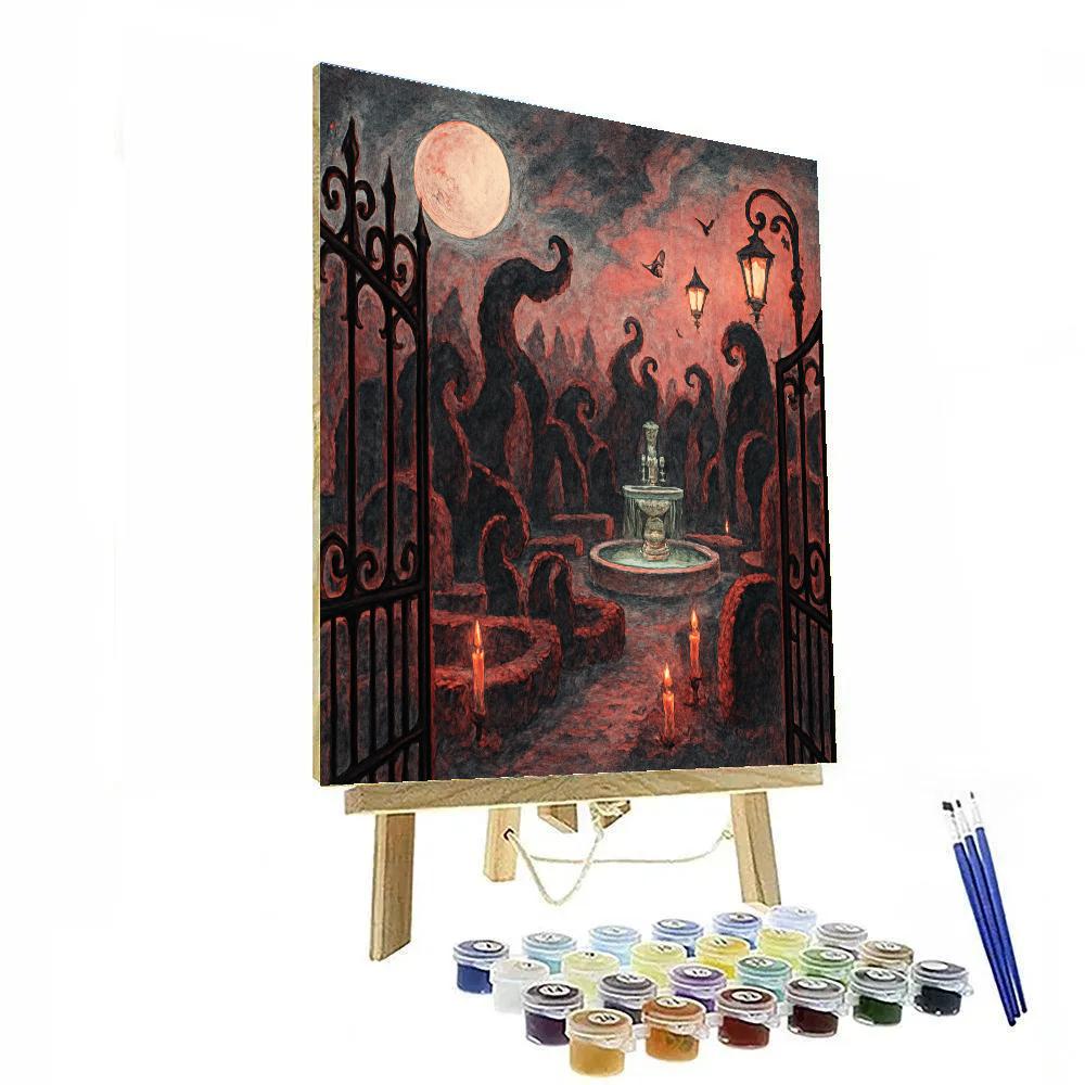 Shadowfell Garden Gate Numbered painting kits
