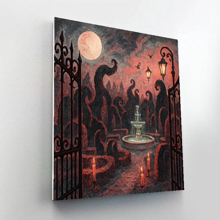 Shadowfell Garden Gate Numbered painting kits