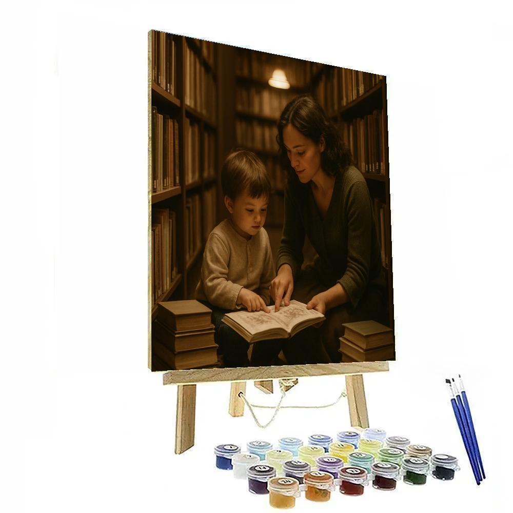 Library Whisper Discovery Numbered painting kits