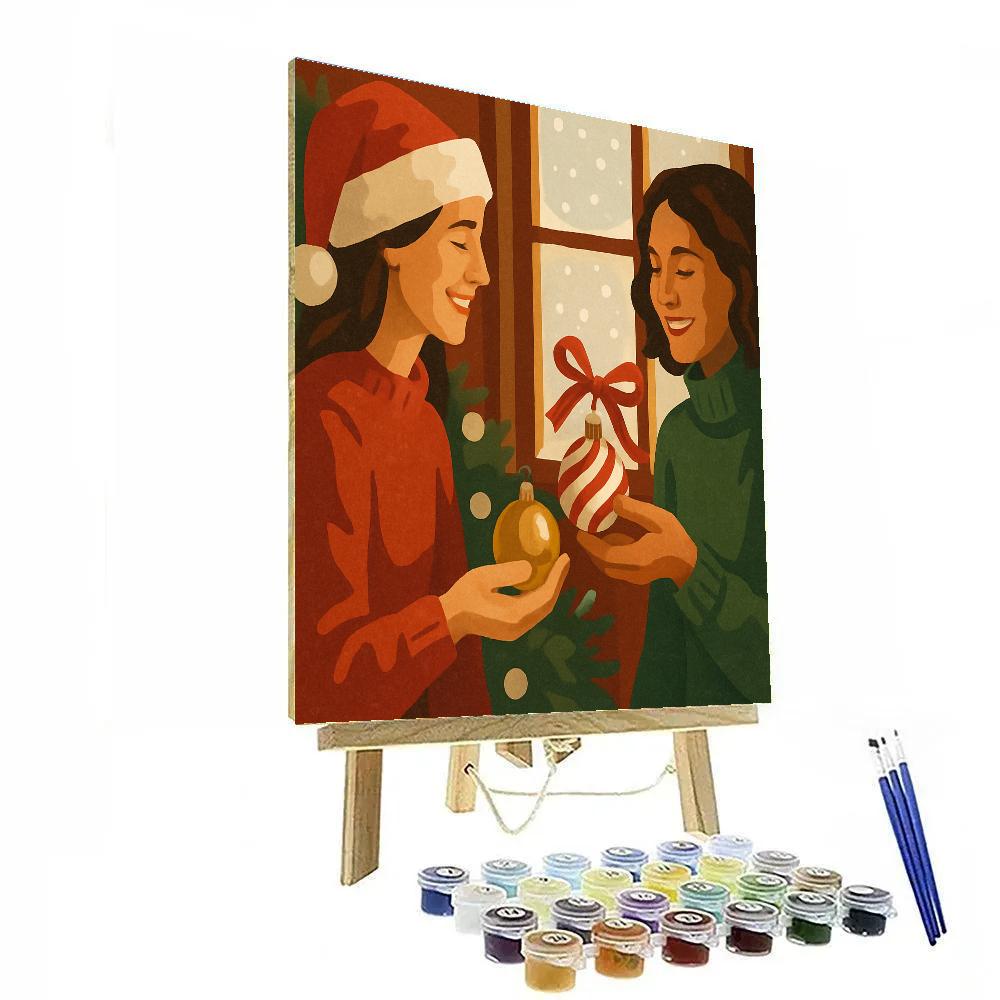 Ornament Sharing painting number kit