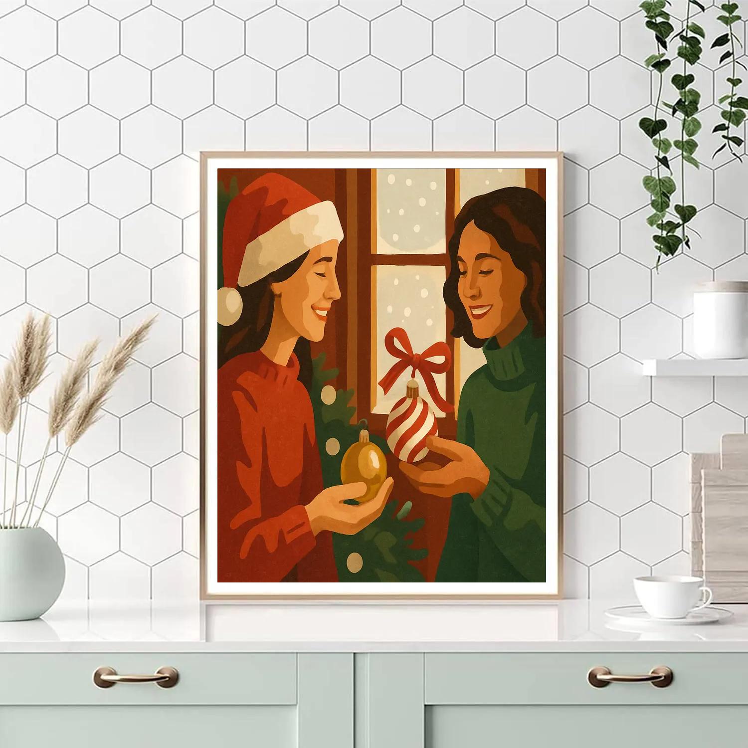 Ornament Sharing painting number kit