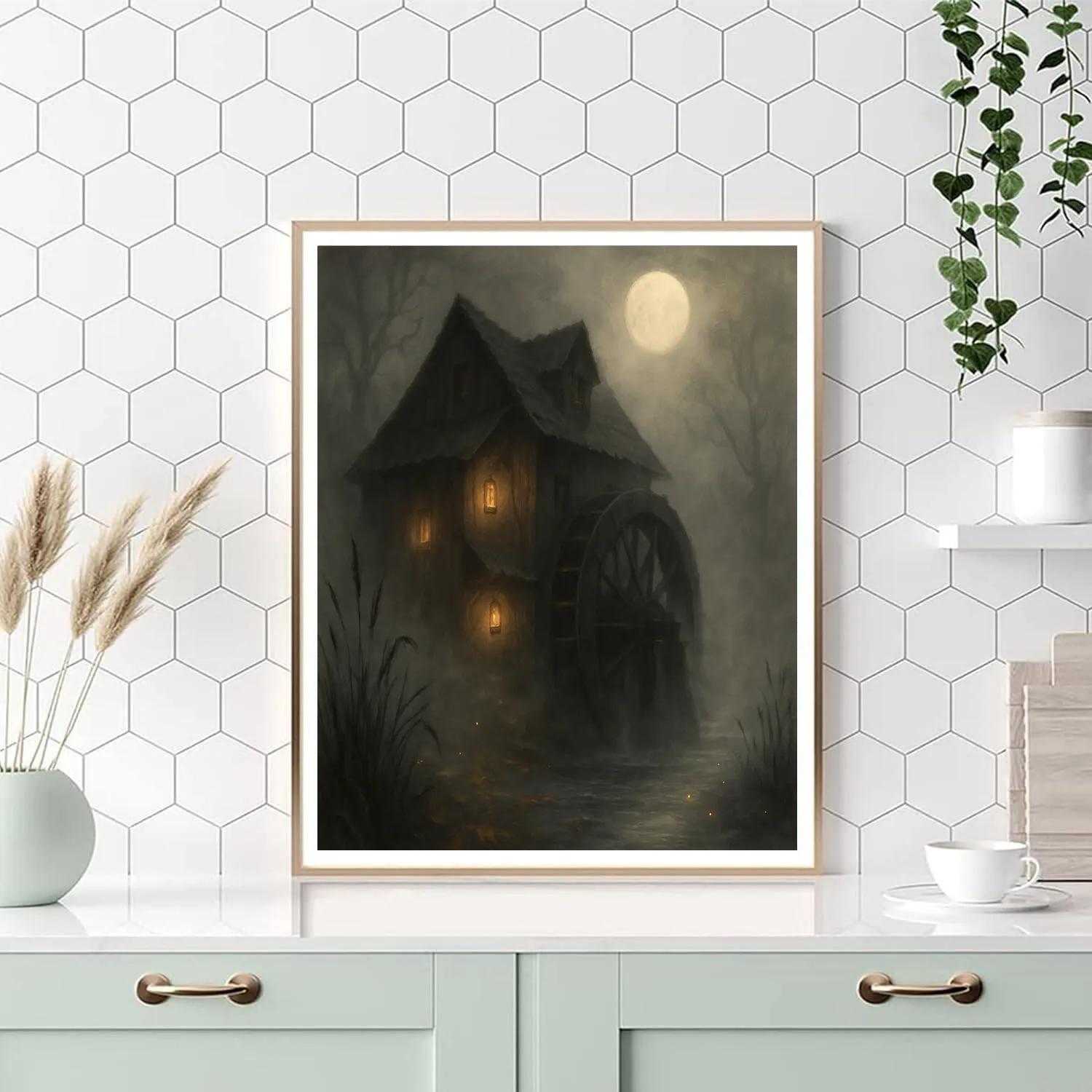 Foggy Lantern Mill paint by color