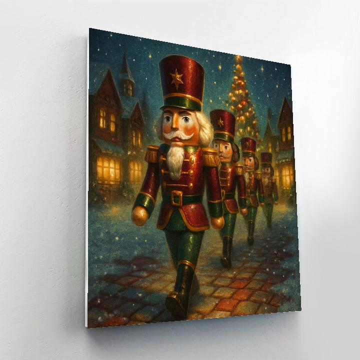 Starlit Nutcracker Parade Paint by numbers kits