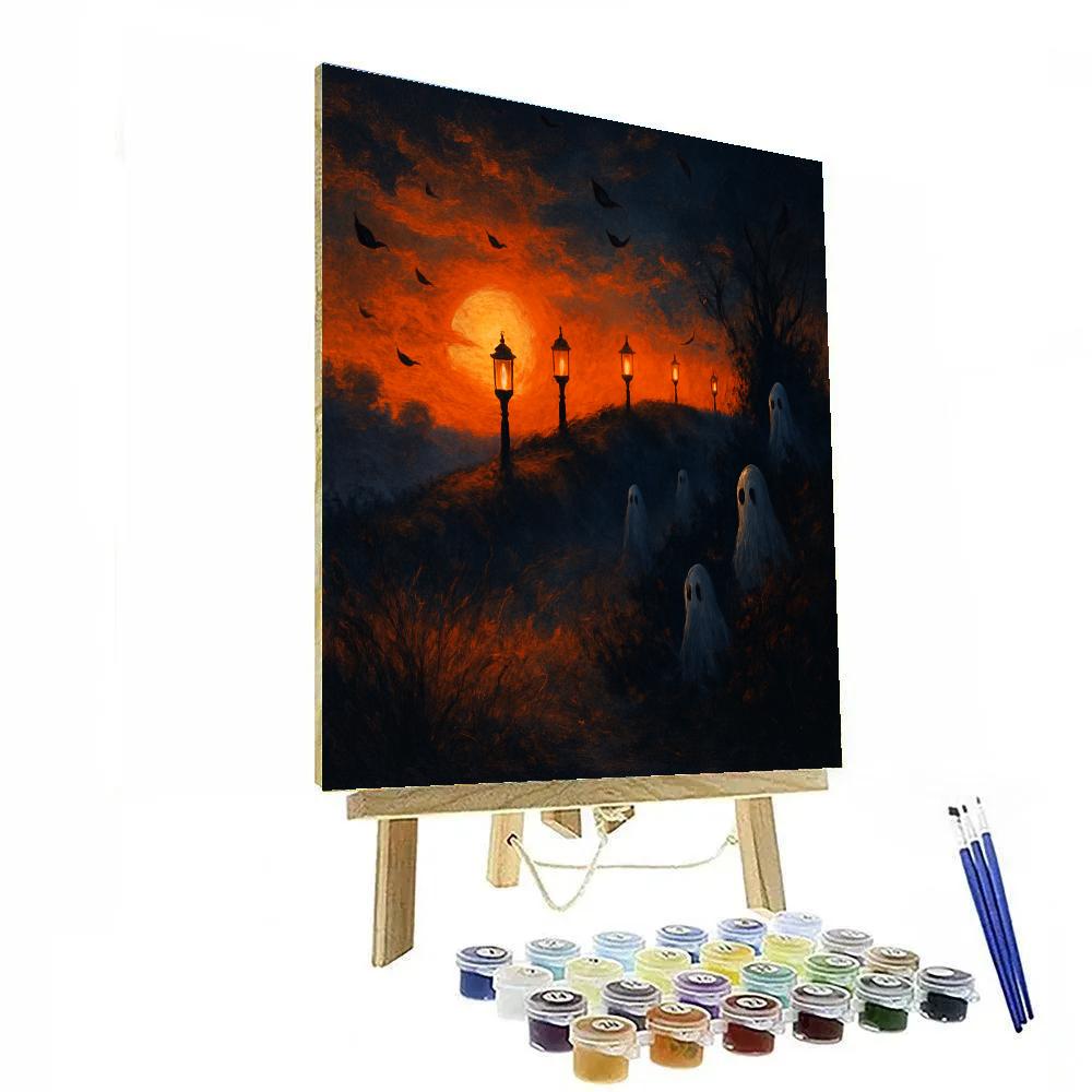 Autumn Beacon Ridge Number painting