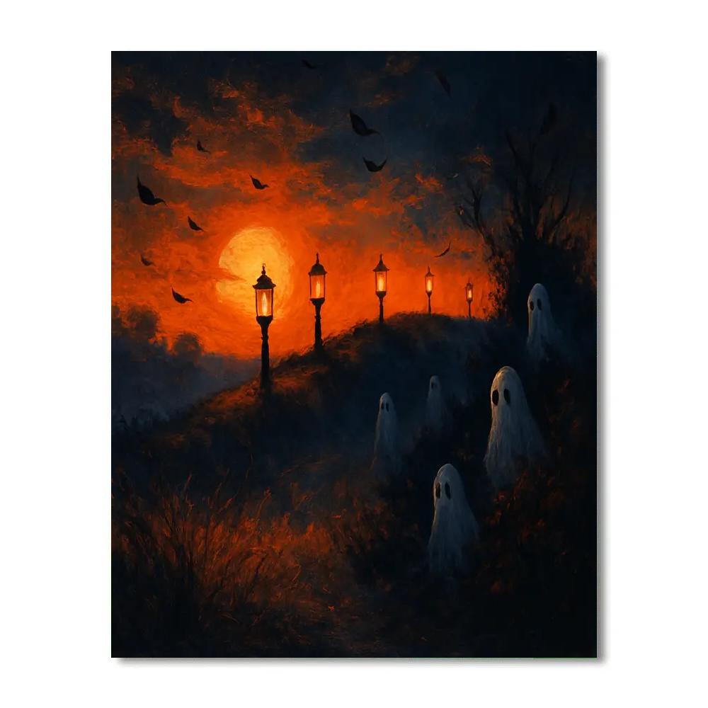 Autumn Beacon Ridge Number painting