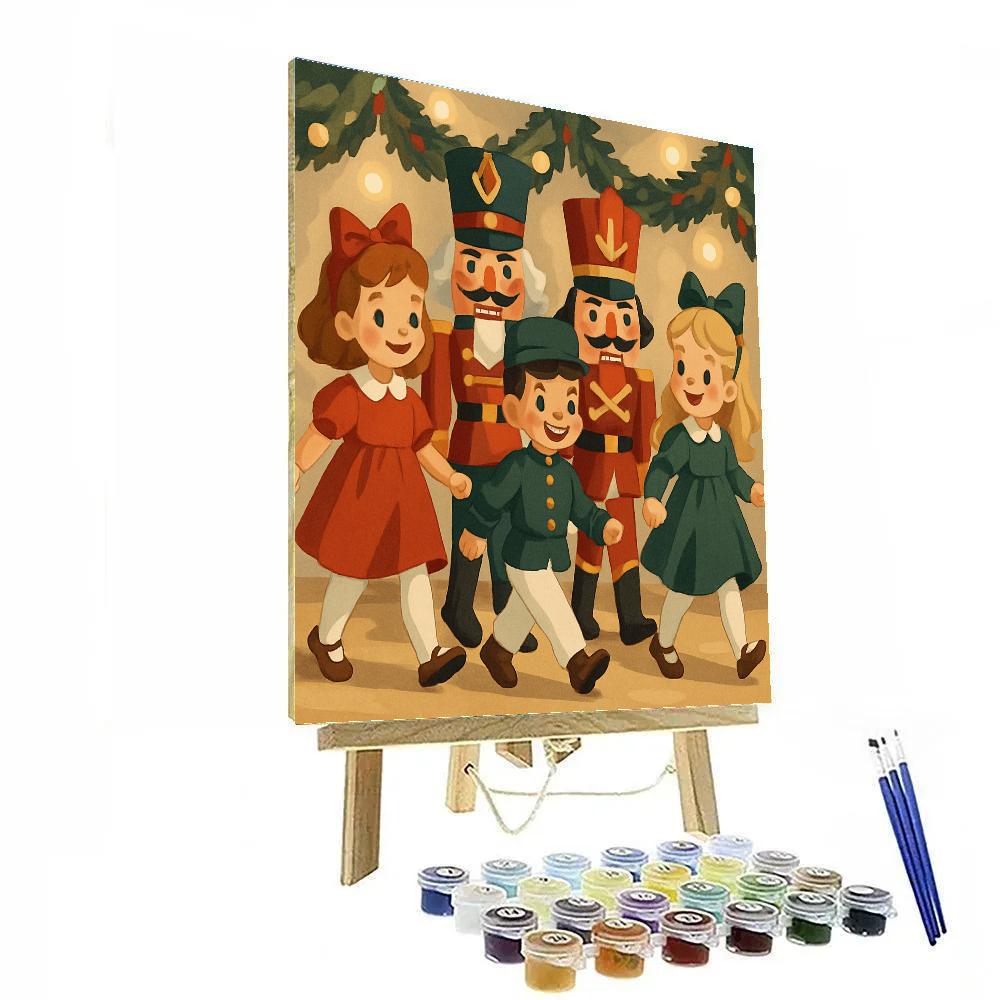 Nutcracker Parade Painting by numbers kit