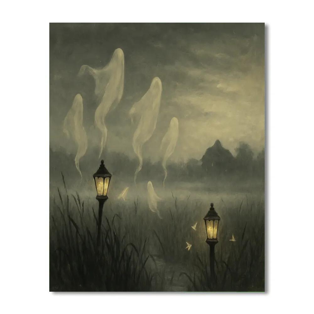Gossamer Fen Watchers DIY paint by numbers
