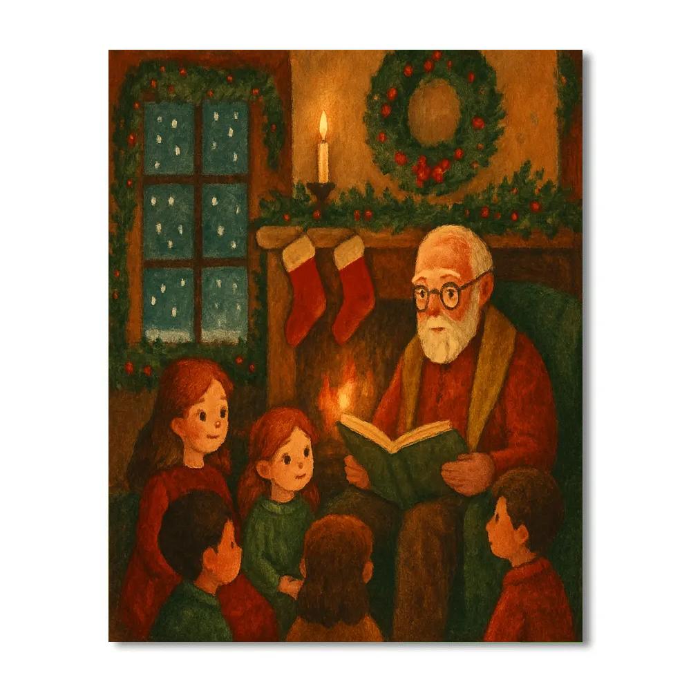 Hearthside Storybook Reading Numbered painting kits