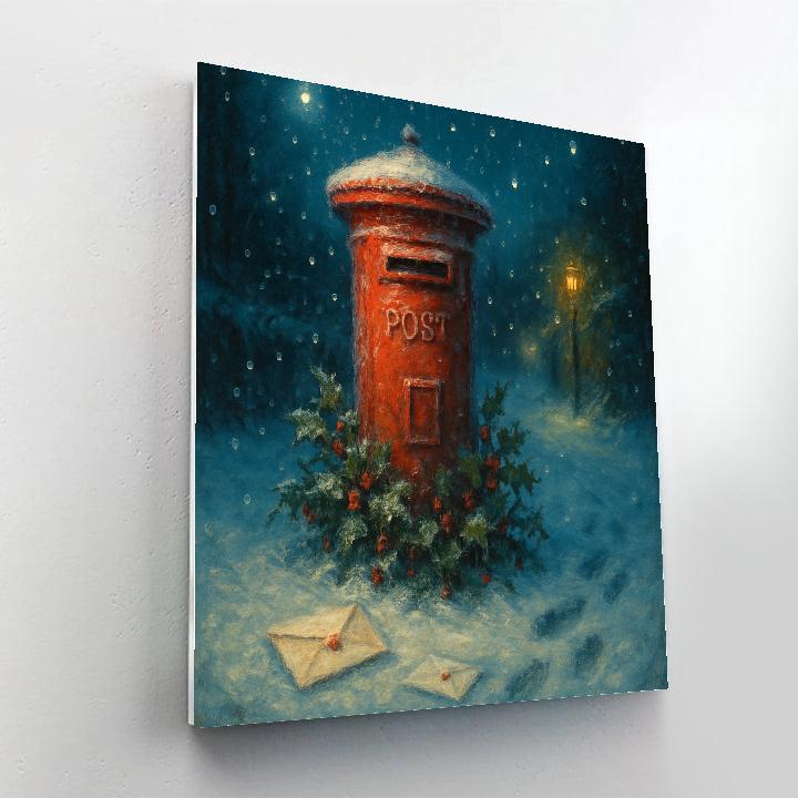 Midnight Postbox Promise Painting by numbers kit