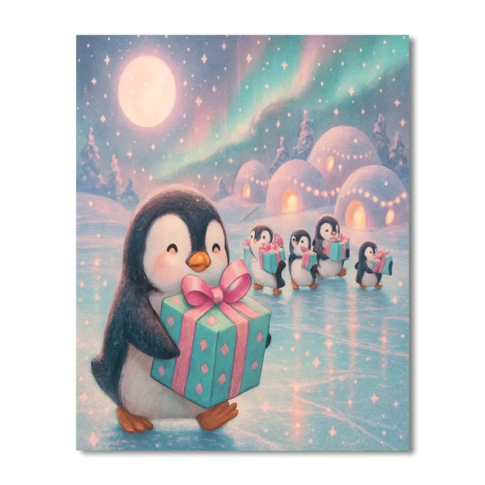 Polar Post Parade painting number kit