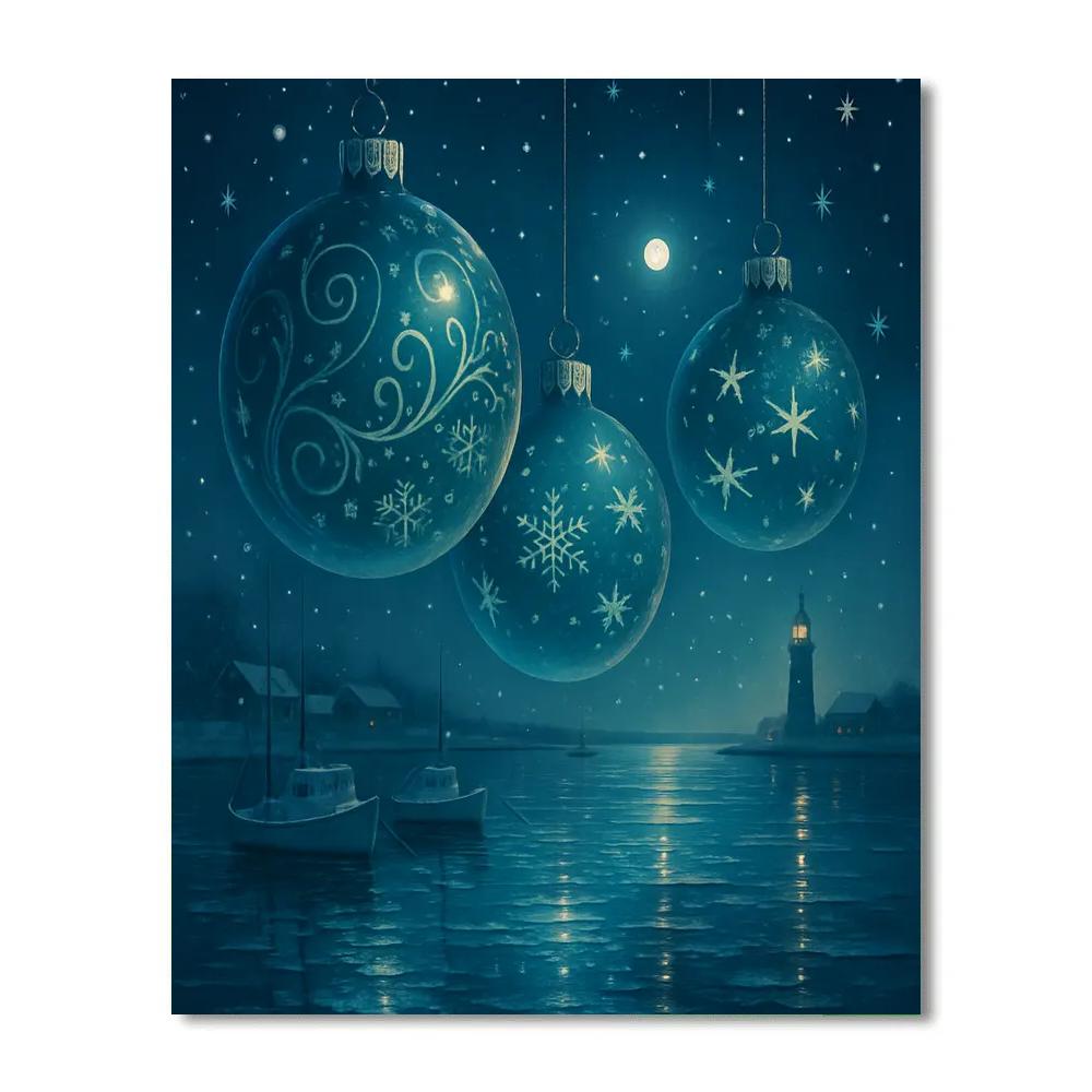 Ornament Harbor Reflections paint by color