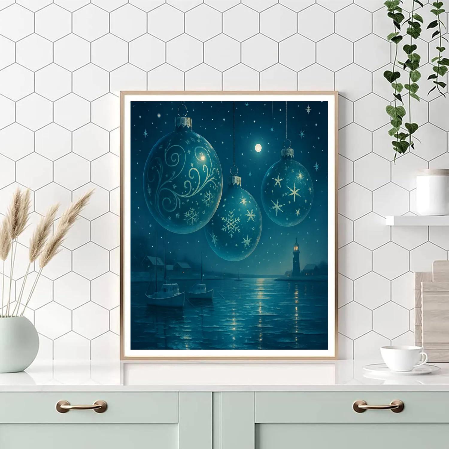 Ornament Harbor Reflections paint by color