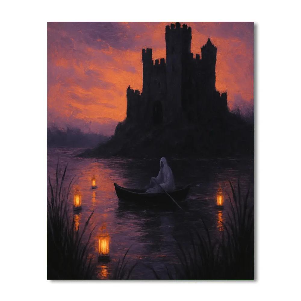 Lantern Keep On Blackwater Paint by numbers kits