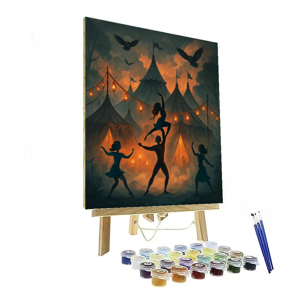 Lanterns Of The Hollow Circus paint by numbers