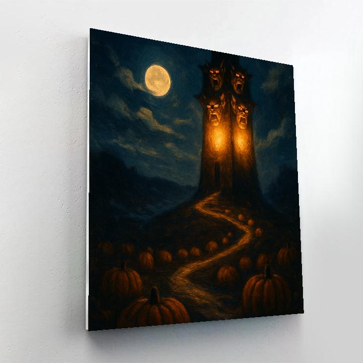 Hollow Lantern Beacon Numbered painting kits