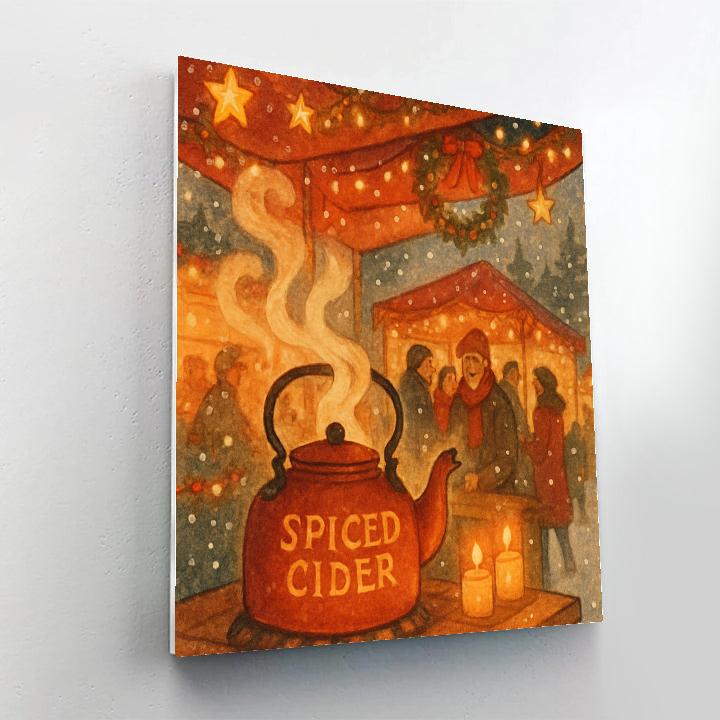 Star Kettle Market paint by numbers