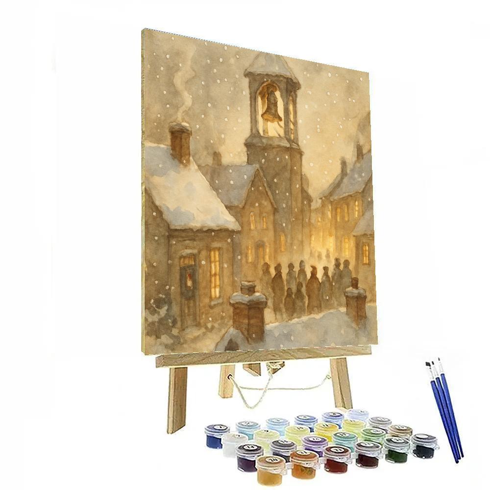 Hushed Belfry Morning Number painting