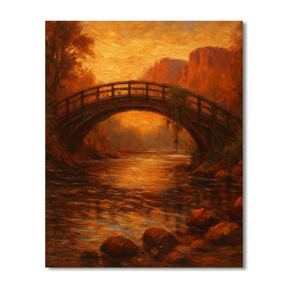 Copper River Crossing Paint by numbers kits