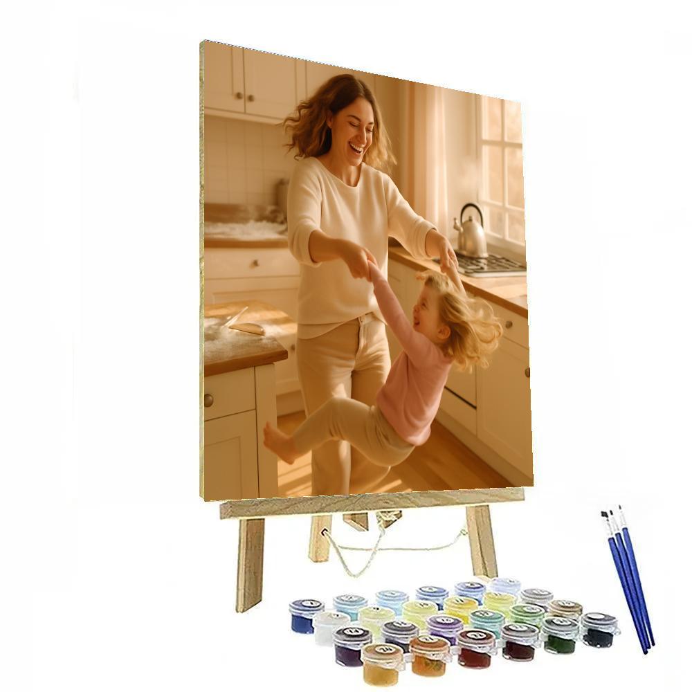 Kitchen Dance In Morning Light DIY paint by numbers