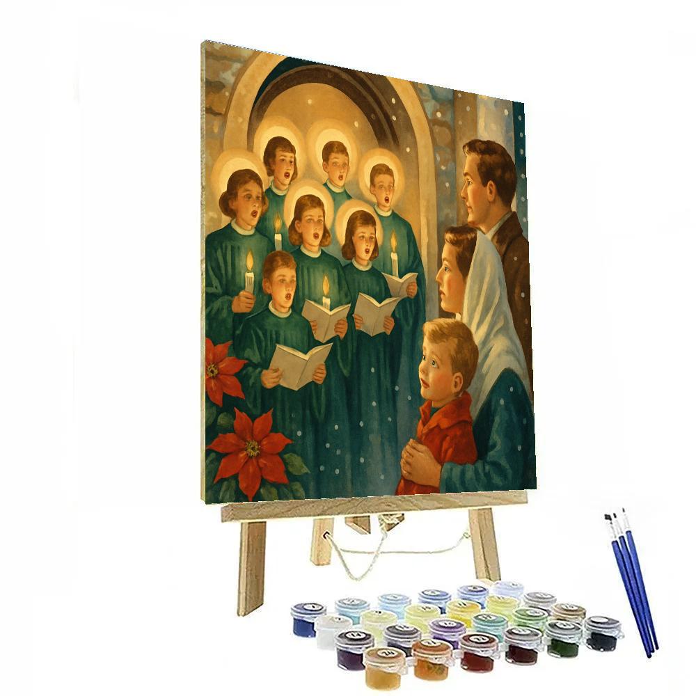 Candlelit Blessing Painting by numbers kit