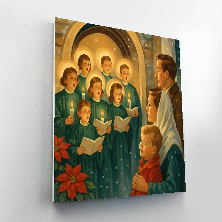 Candlelit Blessing Painting by numbers kit