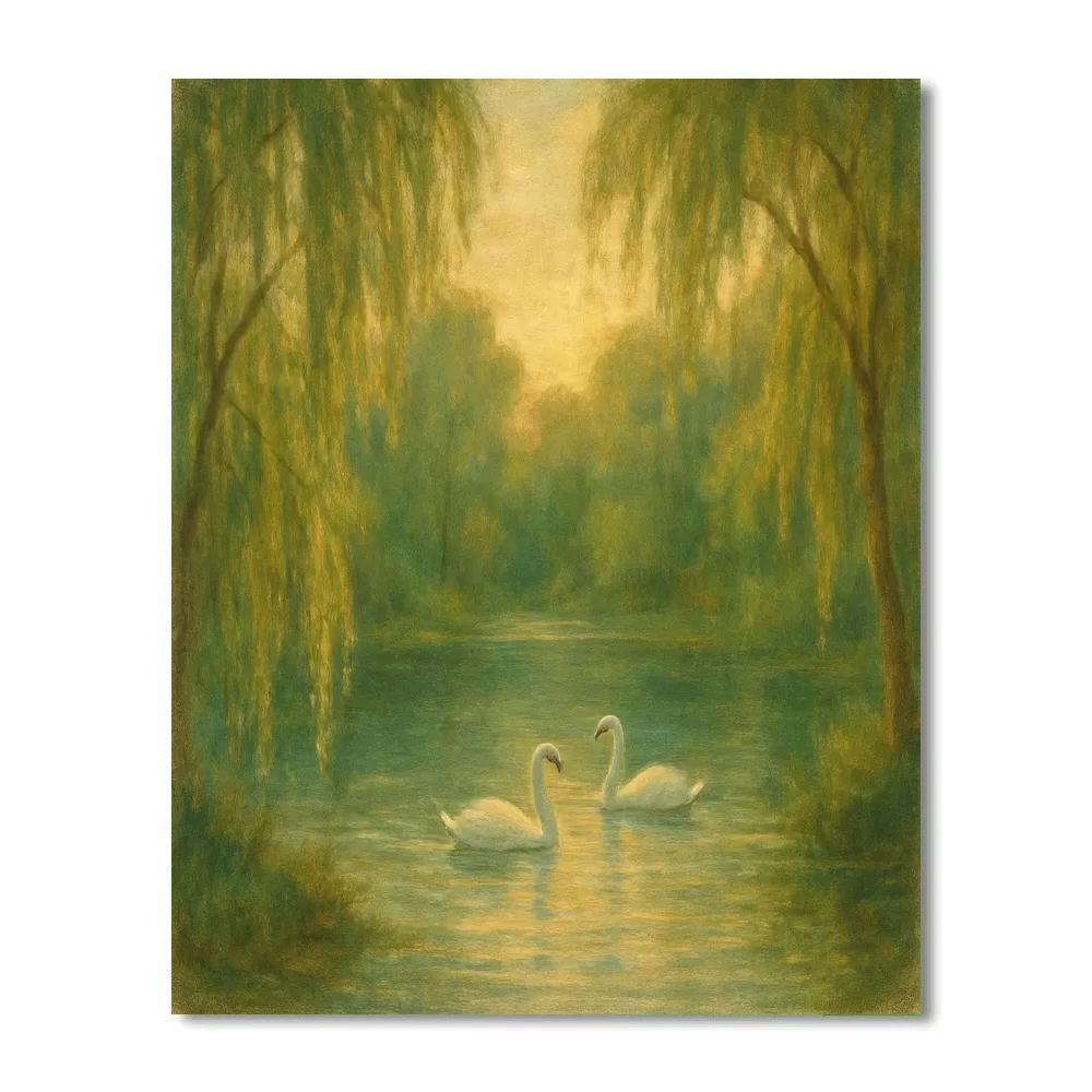 Willow Lullaby paint by numbers