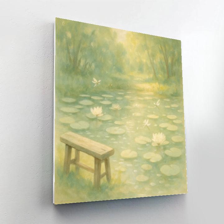 Sunlit Lily Hollow Paint by numbers kits