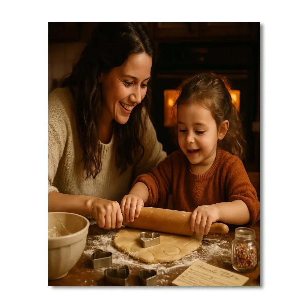 Baking Love Together paint by number