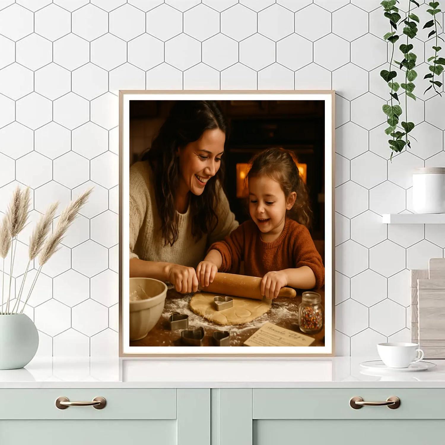 Baking Love Together paint by number