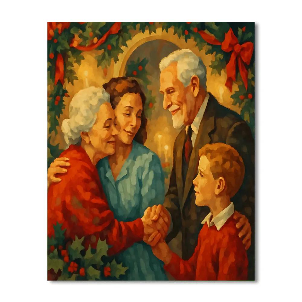 Boughs And Blessings paint by number