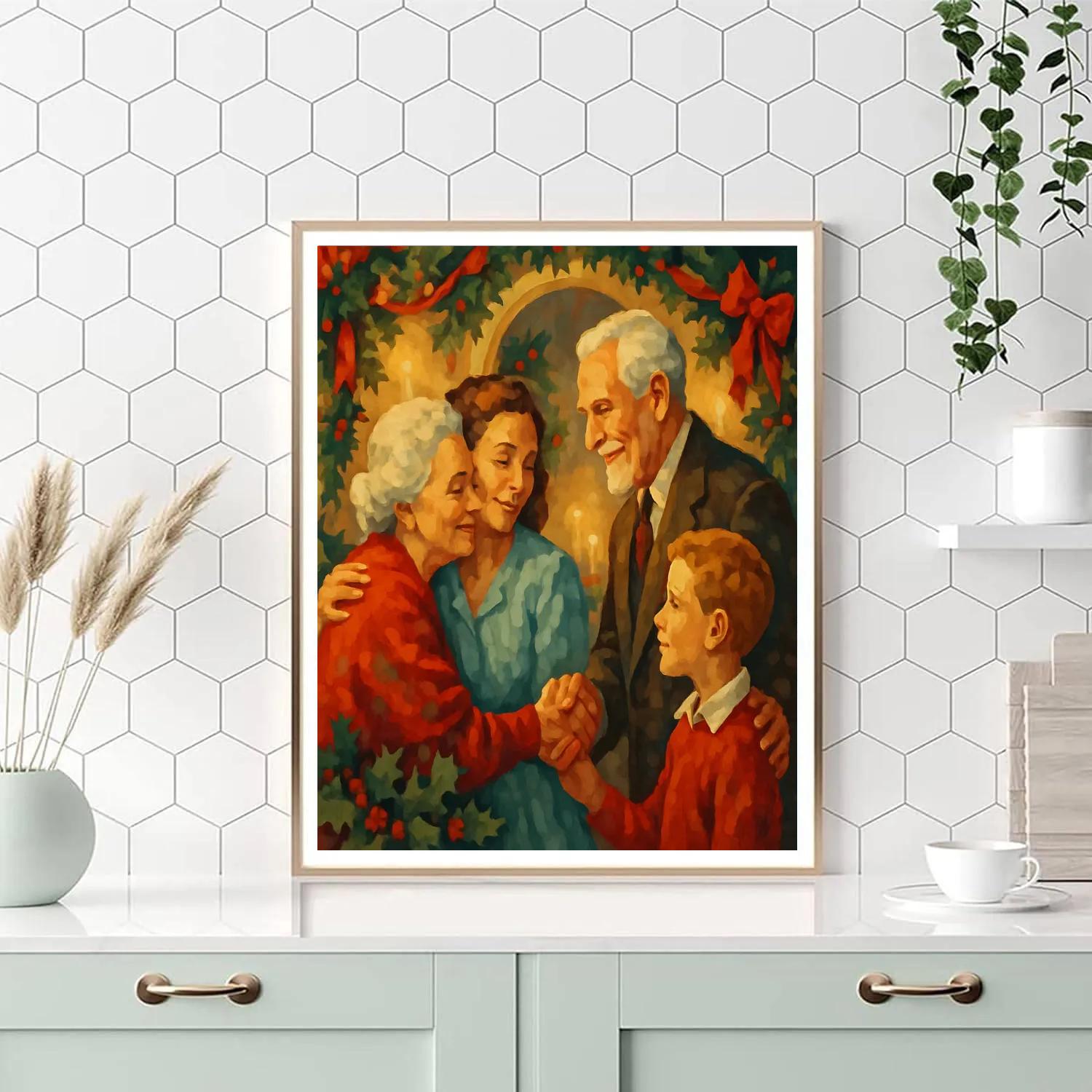 Boughs And Blessings paint by number