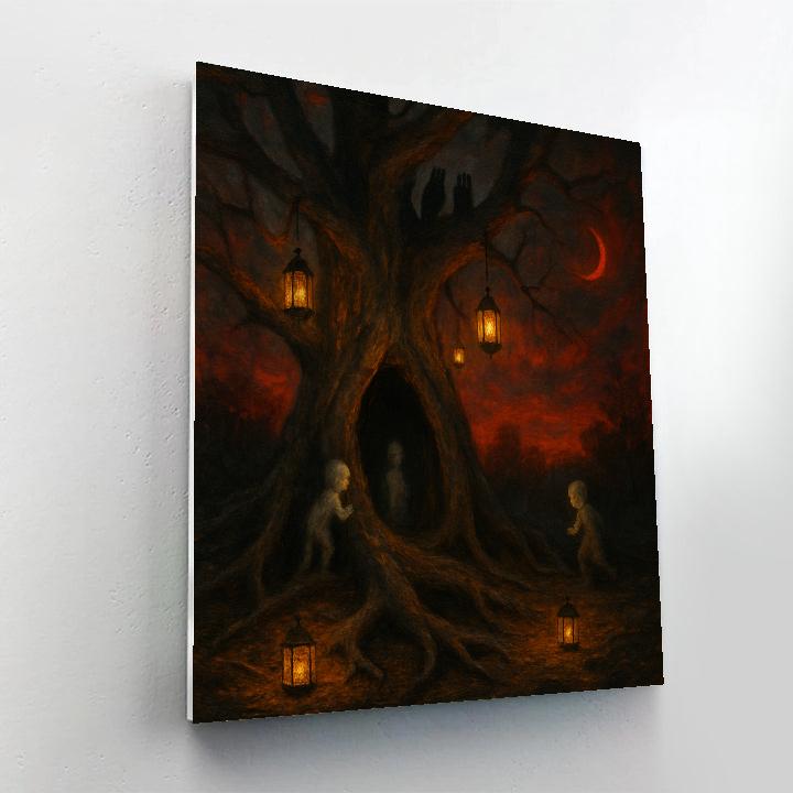 Hollow Elm Watch paint by numbers