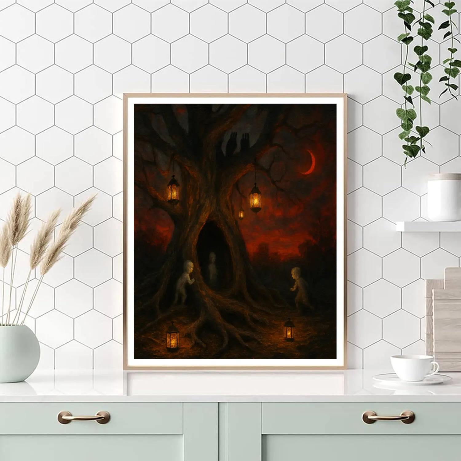 Hollow Elm Watch paint by numbers