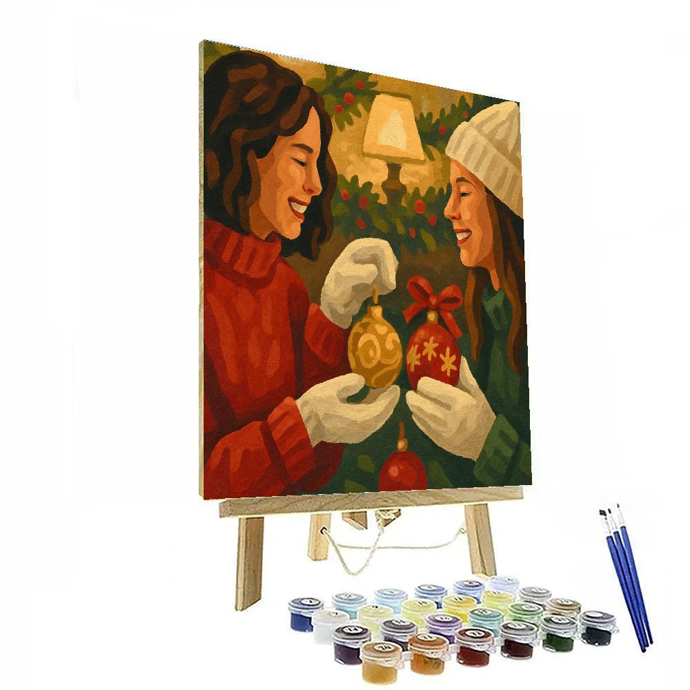 Ornament Exchange Paint by numbers art
