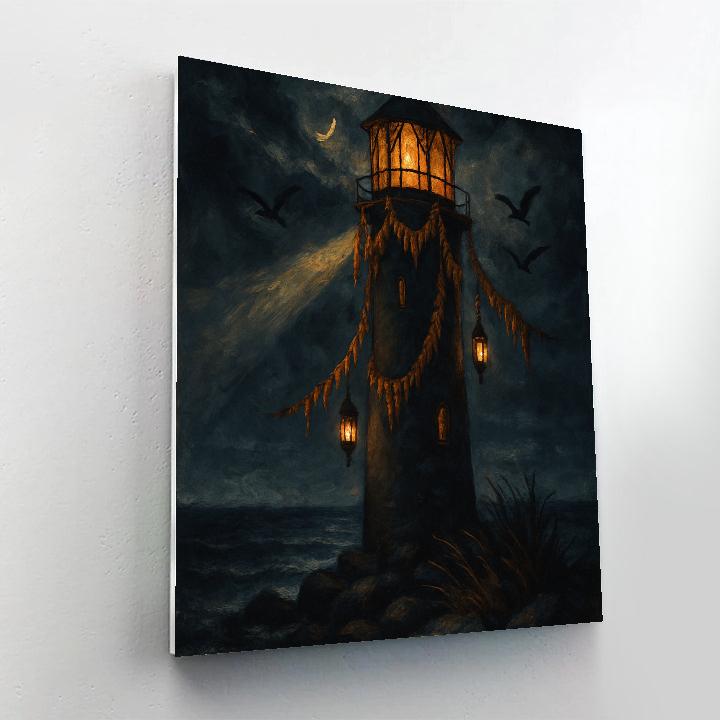 Lantern Lighthouse Hollow Paint by numbers kits