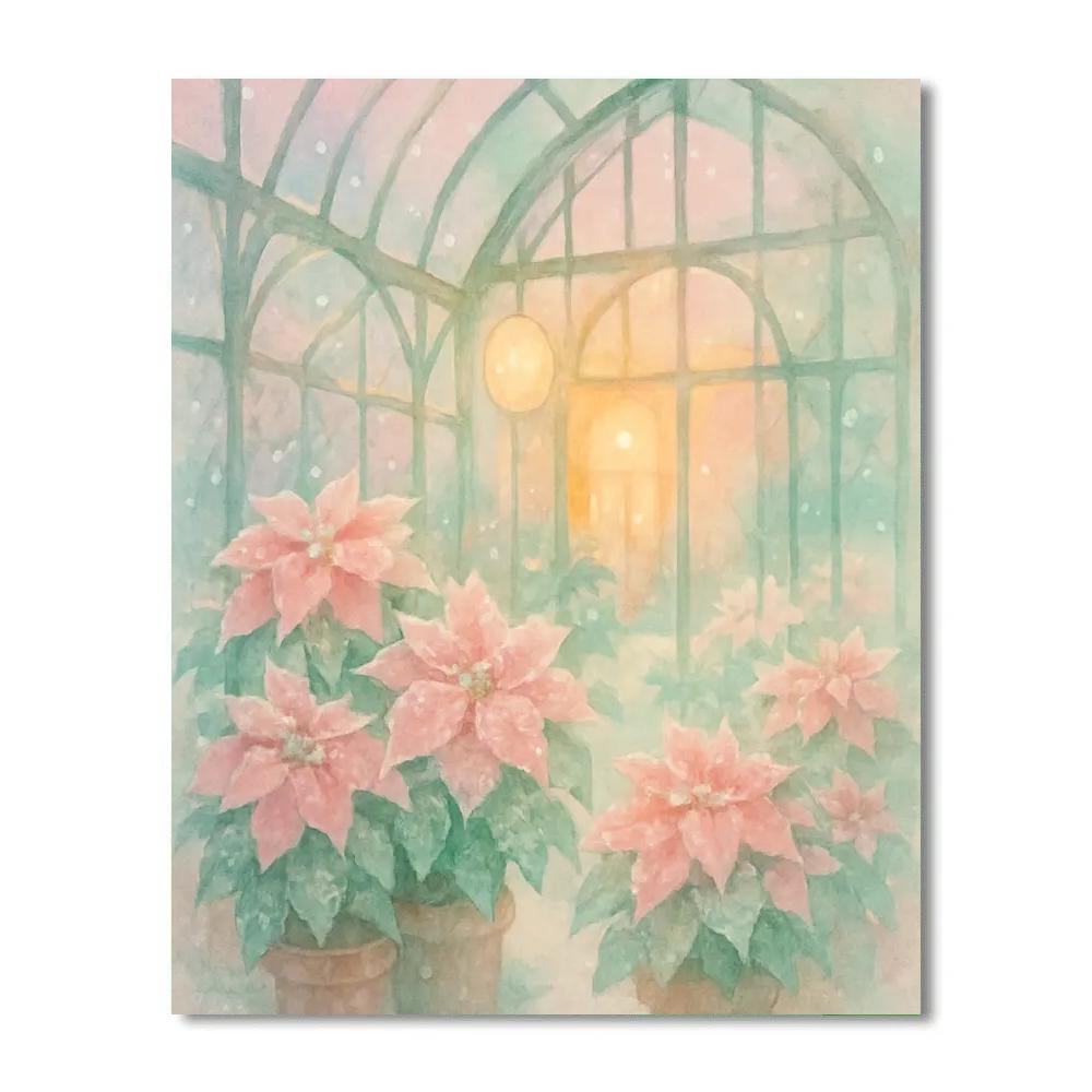 Frost Flower Conservatory painting number kit