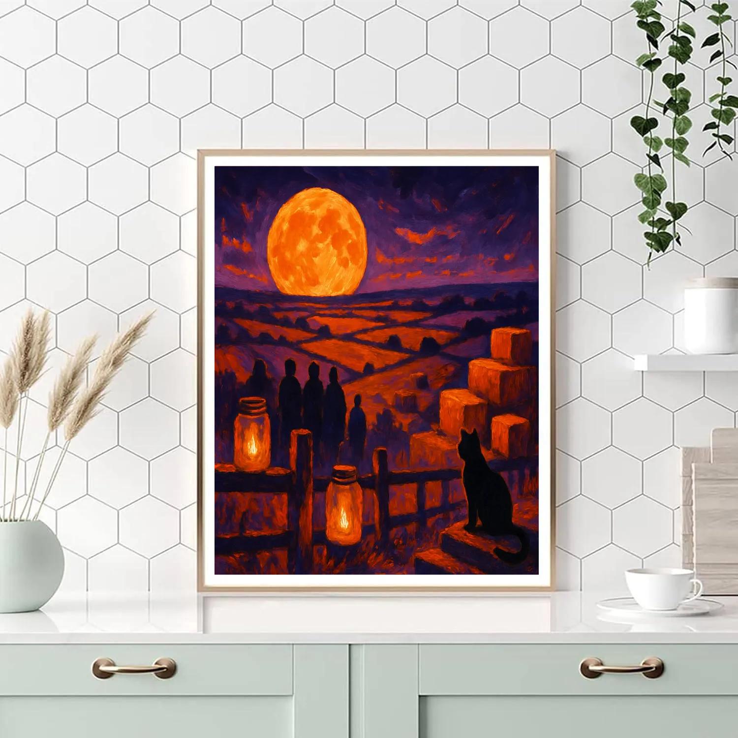 Harvest Moon Overlook Numbered painting kits