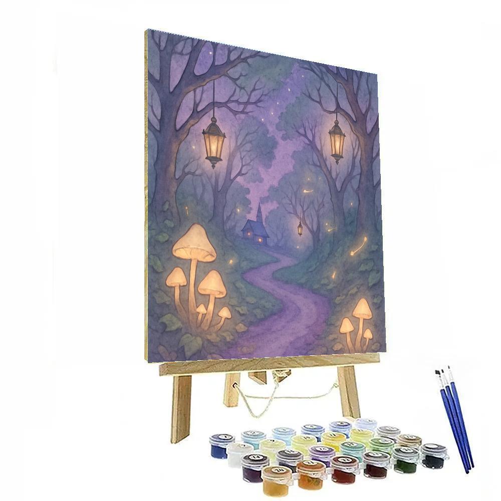 Glimmerwood Path Paint by numbers kits
