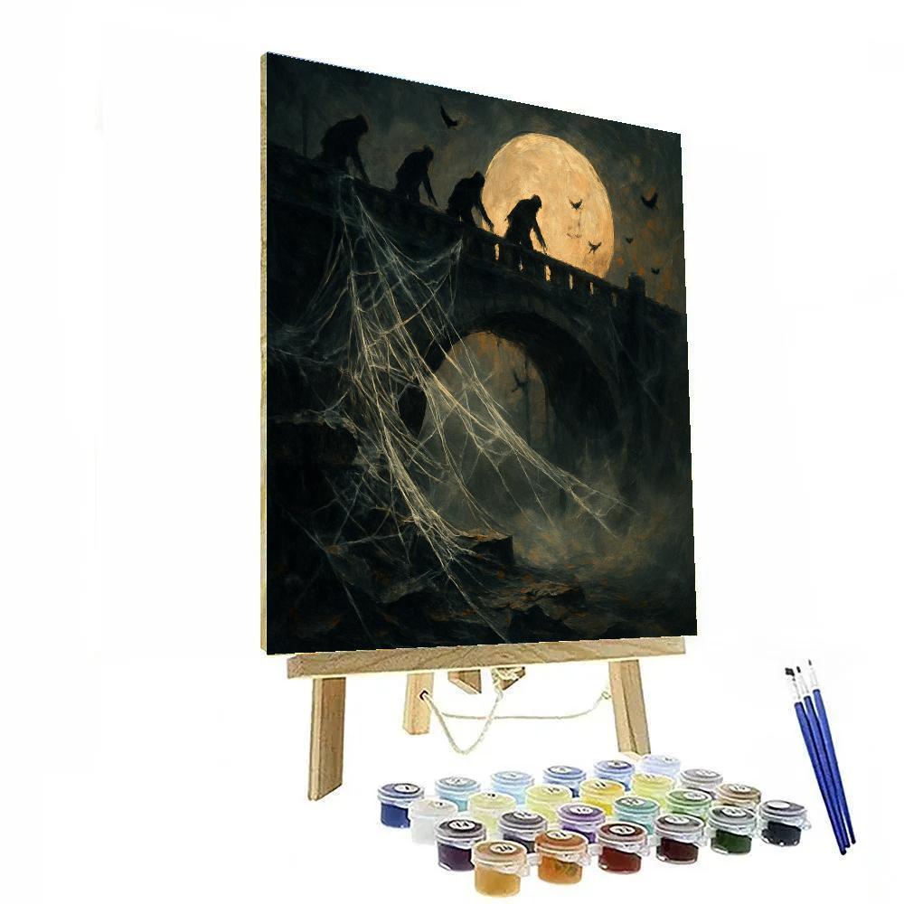 Cobweb Overpass Paint by numbers art