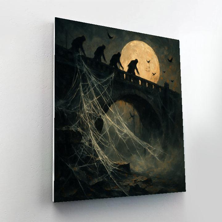 Cobweb Overpass Paint by numbers art