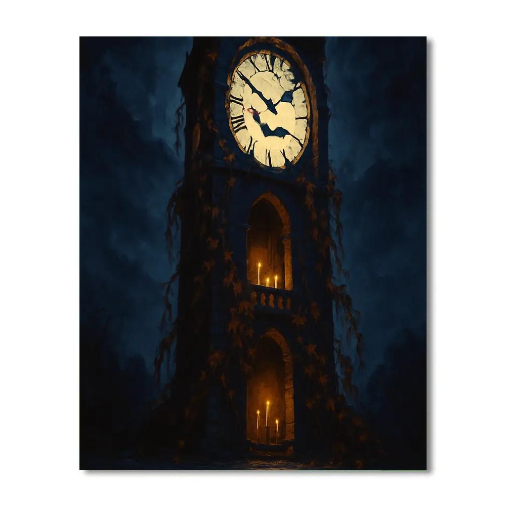 The Hollow Clocktower paint by numbers