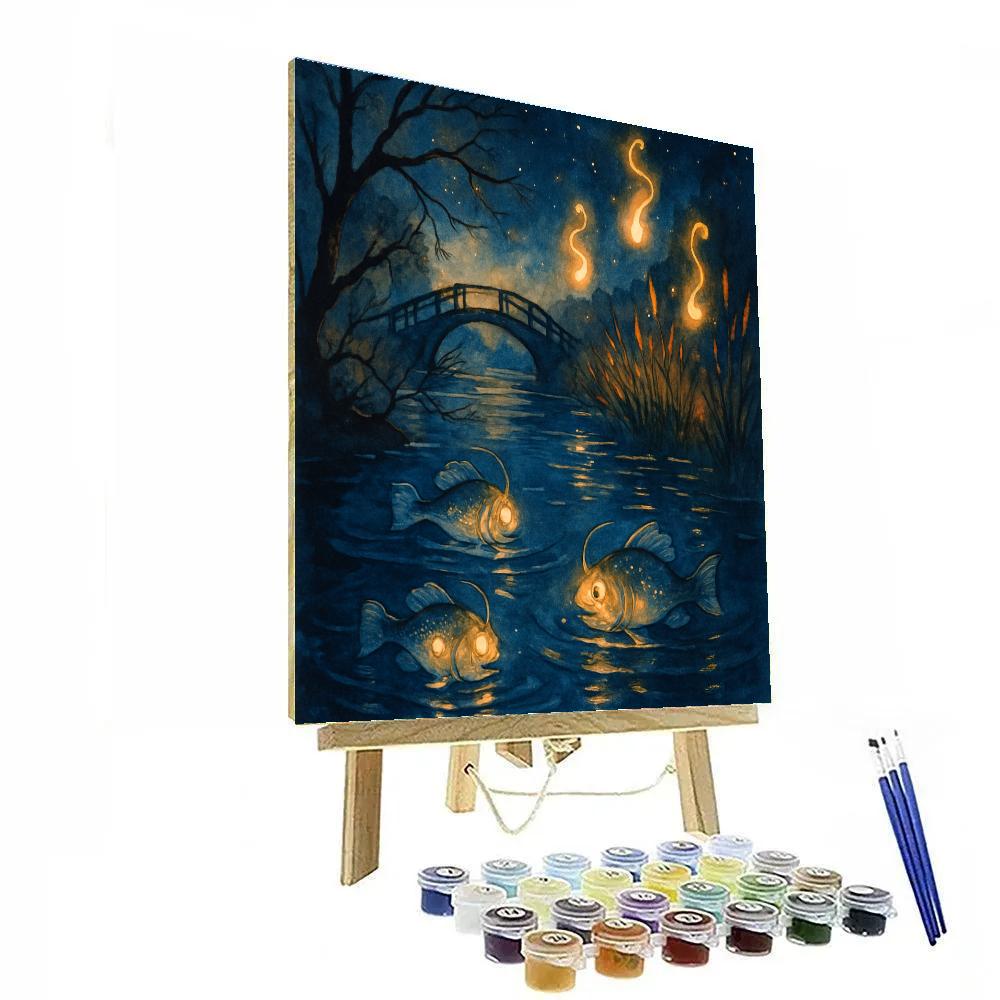 Hollowscale Riverbank Paint by numbers kits