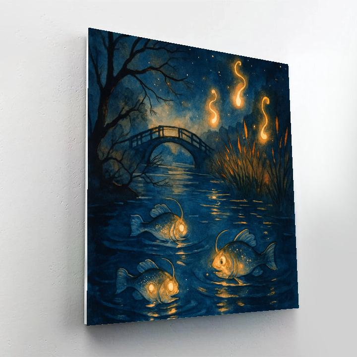 Hollowscale Riverbank Paint by numbers kits