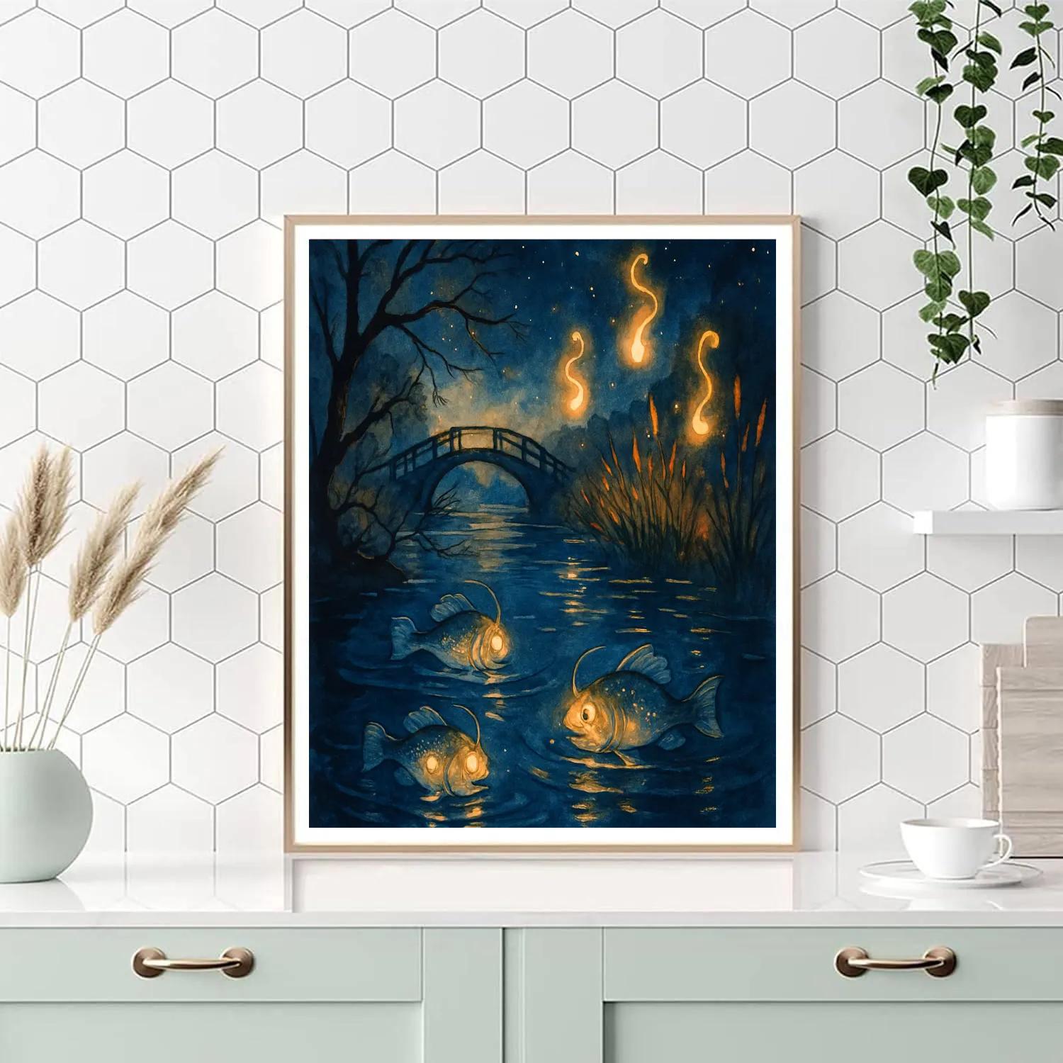 Hollowscale Riverbank Paint by numbers kits