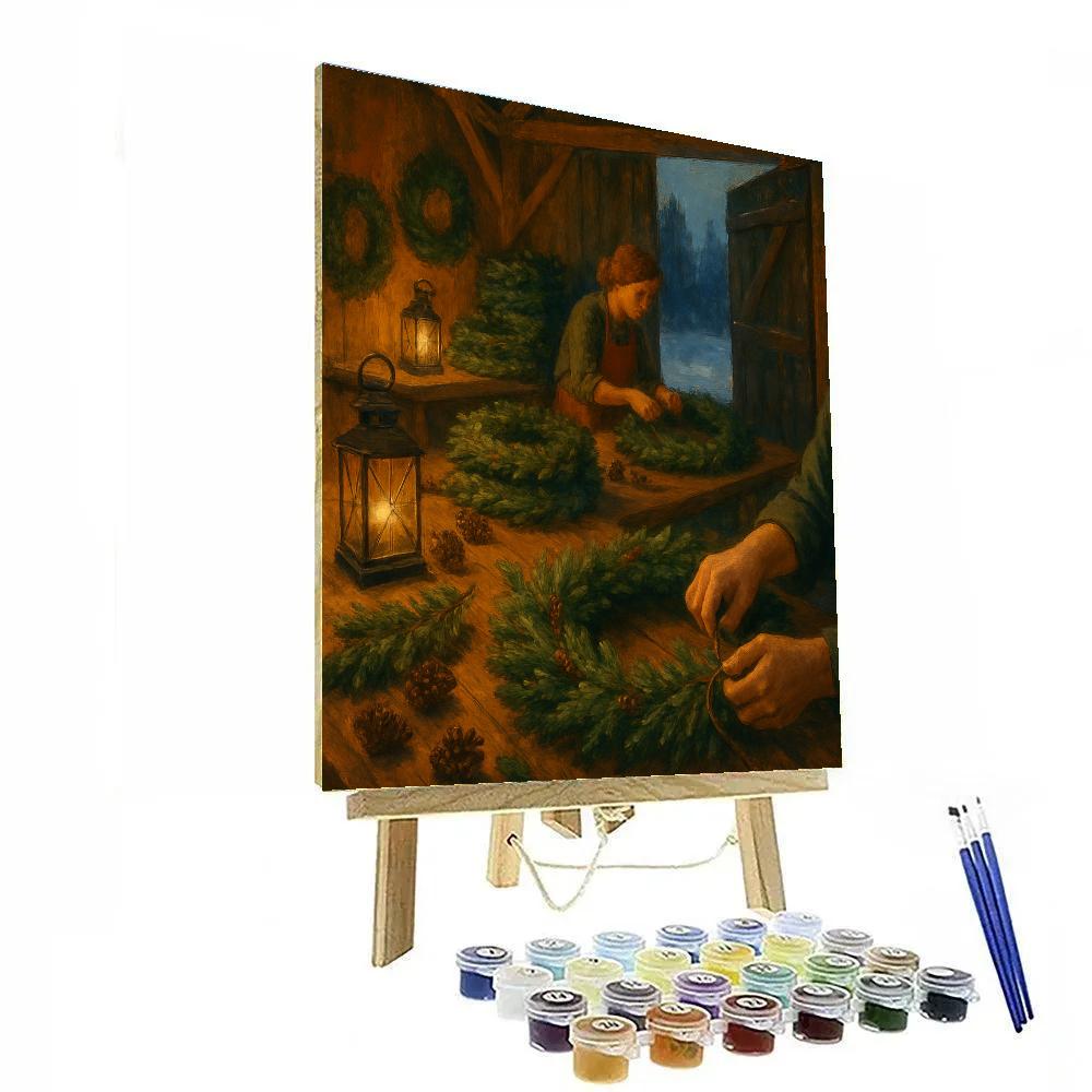 Twilight Wreathmakers Painting by numbers kit